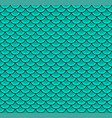 fish scales blue color seamless pattern vector image vector image