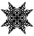 oriental ornament decorate vector image vector image