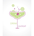 cocktail vector image vector image