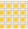 gingham retro checkered tile pattern for textile vector image