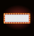 brightly casino glowing retro letters neon vector image vector image