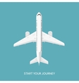 plane airplane flat vector image
