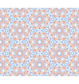 floral seamless pattern flourish tiled oriental vector image