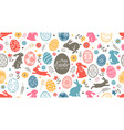 easter day vintage color background banners vector image vector image