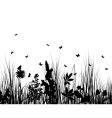 meadow vector image vector image
