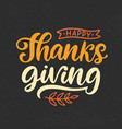 happy thanksgiving day web banner template vector image vector image