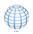 globe icon vector image vector image