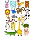 animal doodles vector image