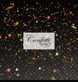 glittering star dust vector image vector image