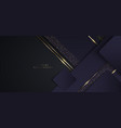 3d modern luxury template design purple triangles vector image