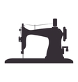 Sewing machine silhouette Royalty Free Vector Image