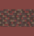 shingles roof vector image vector image