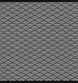 wave pattern of origami japanese paper vector image