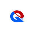 q logo icons vector image vector image