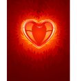 love heart vector image vector image