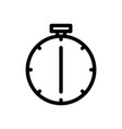 stopwatch icon symbol icon vector image vector image
