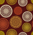 african ethnic seamless pattern vector image