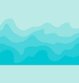 abstract wave shapes with different tonality vector image