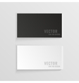 business card design vector image