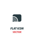 cast wireless and wifi icon in a flat style vector image