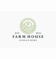 farm house vector image