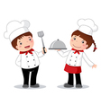 profession costume of chef for kids vector image