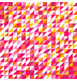 tile pattern with triangle mosaic background vector image