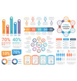 infographic elements vector image vector image