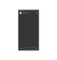 stories screen interface in social media vector image vector image