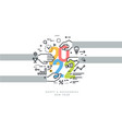 business happy new year 2022 greeting card vector image