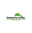 real estate logo 5 vector image