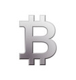 bitcoin blockchain cryptocurrency gray icon open vector image
