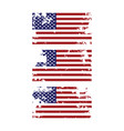 grunge torn united states america american vector image