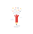 writing skills creative ideas for story vector image