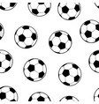 seamless soccer balls vector image vector image