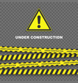 under construction background vector image