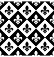 fleur de lis seamless pattern vector image