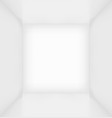 white simple empty room interior vector image vector image