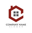 property logo template vector image