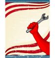 labor day icon vector image vector image