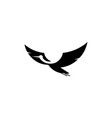 pigeon dove logo icon design vector image vector image