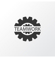 gear icon symbol premium quality isolated vector image