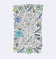 girl power vector image vector image