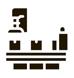 Manufacturing process collection icons set Vector Image