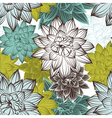 floral seamless vector image vector image