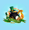 saint patricks day composition vector image