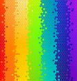 abstract background rainbow vector image vector image