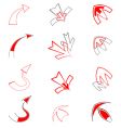 artistic arrows vector image