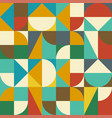 seamless geometric abstract pattern vector image