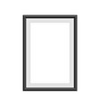 realistic vintage frame vector image vector image